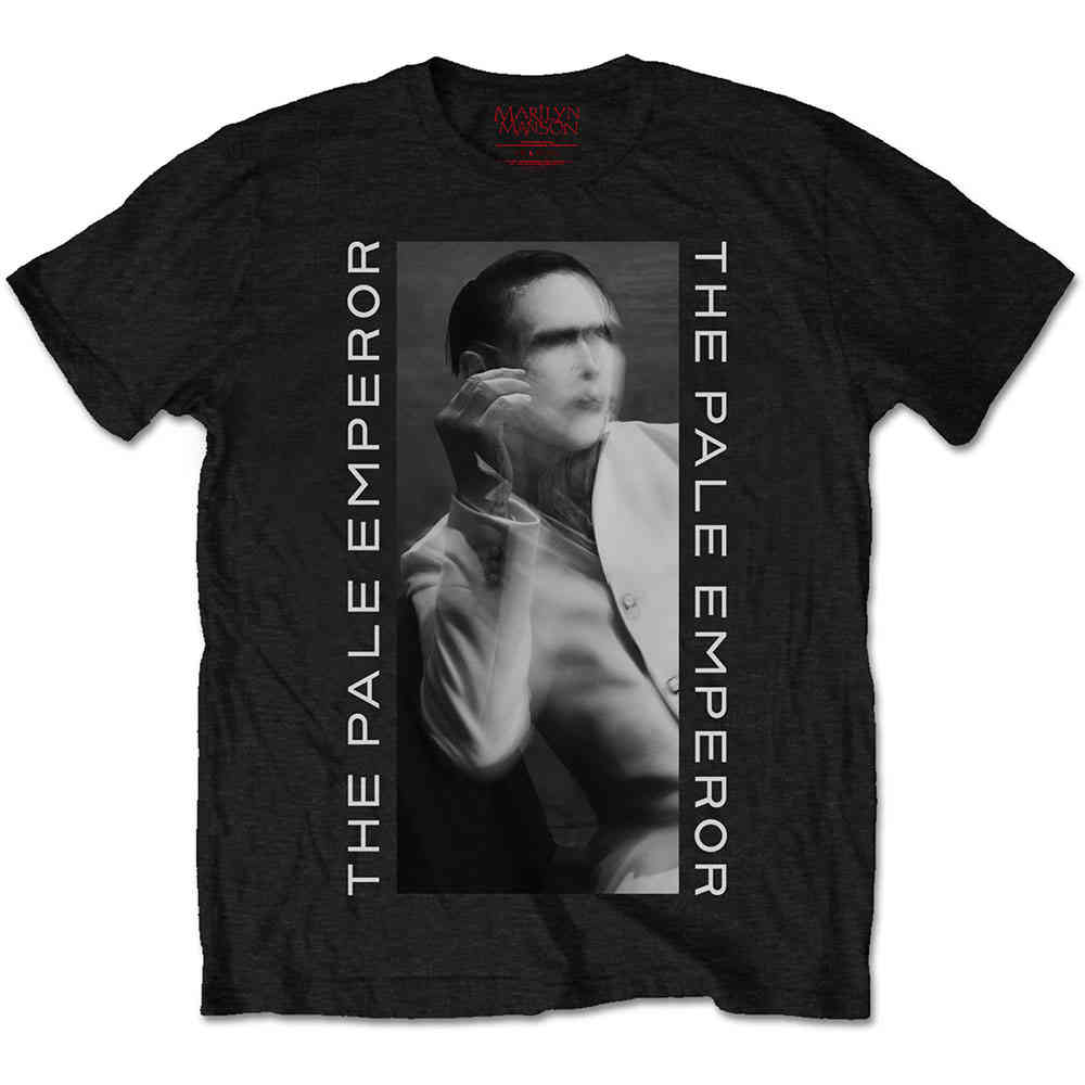 Marilyn Manson - The Pale Emperor Heren Tshirt - Zwart